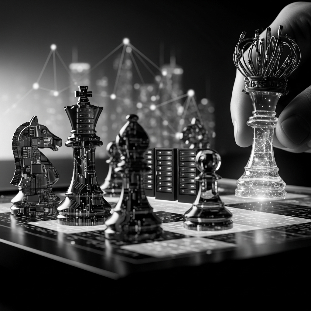 A team collaborating on a growth strategy